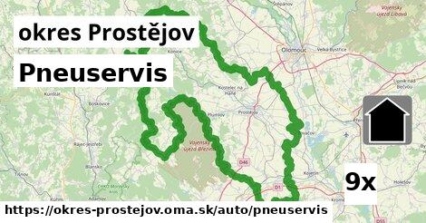 pneuservis v okres Prostějov