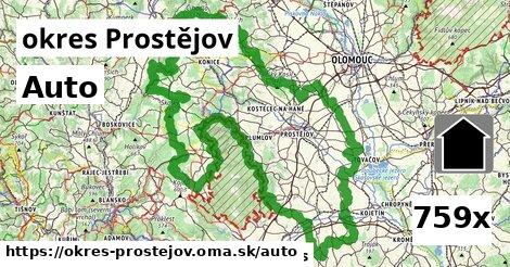 auto v okres Prostějov