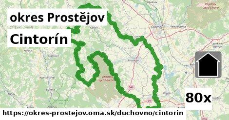 Cintorín, okres Prostějov