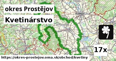 Kvetinárstvo, okres Prostějov