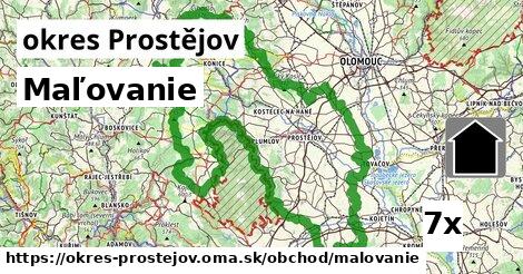 maľovanie v okres Prostějov