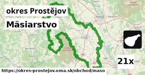 Mäsiarstvo, okres Prostějov