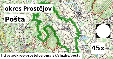 Pošta, okres Prostějov