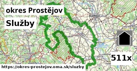 služby v okres Prostějov