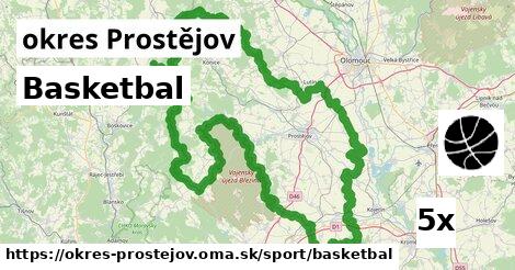 Basketbal, okres Prostějov