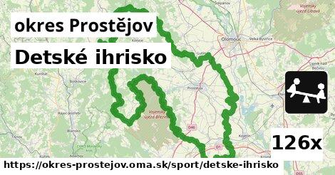 Detské ihrisko, okres Prostějov