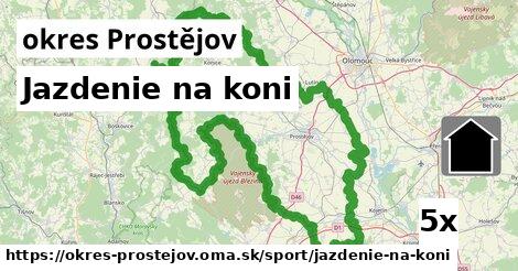 jazdenie na koni v okres Prostějov