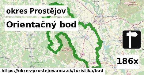 Orientačný bod, okres Prostějov