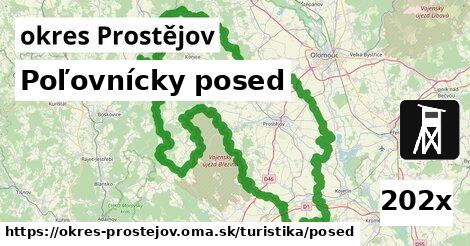 Poľovnícky posed, okres Prostějov