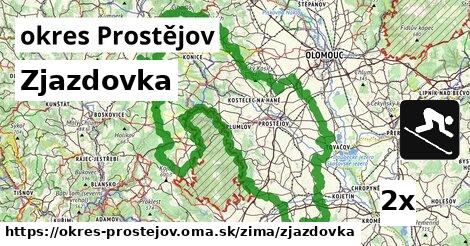 Zjazdovka, okres Prostějov