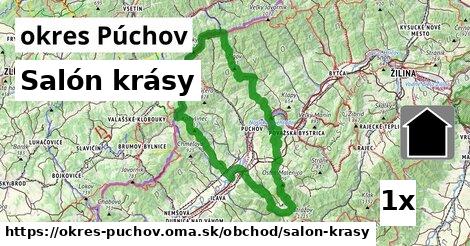 Salón krásy, okres Púchov