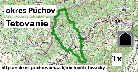 Tetovanie, okres Púchov