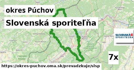 Slovenská sporiteľňa, okres Púchov