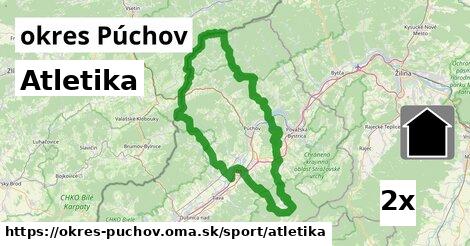 Atletika, okres Púchov