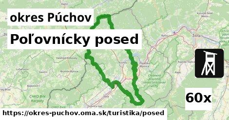 Poľovnícky posed, okres Púchov