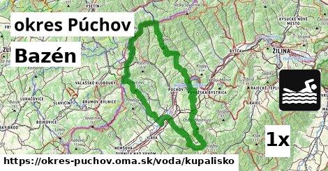 Bazén, okres Púchov