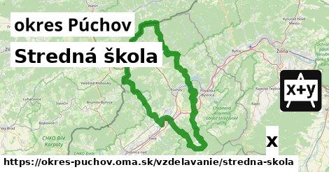 Stredná škola, okres Púchov