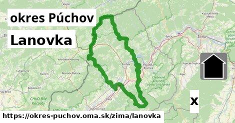 Lanovka, okres Púchov