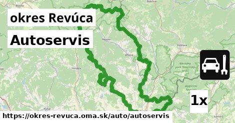 Autoservis, okres Revúca