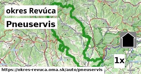 Pneuservis, okres Revúca