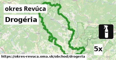 Drogéria, okres Revúca