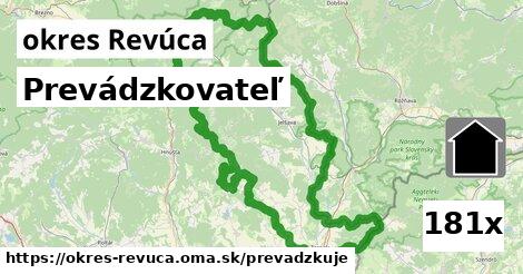 prevádzkovateľ v okres Revúca