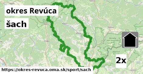 šach, okres Revúca