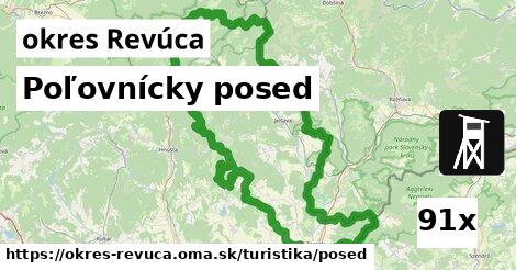 Poľovnícky posed, okres Revúca