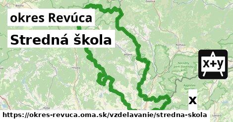 Stredná škola, okres Revúca