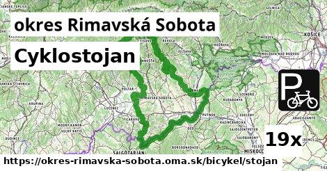 Cyklostojan, okres Rimavská Sobota