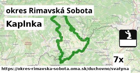 Kaplnka, okres Rimavská Sobota