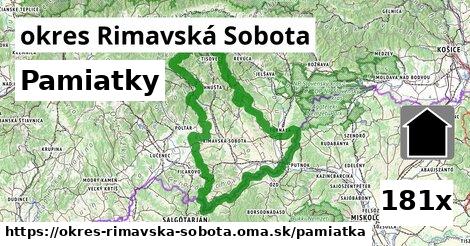 pamiatky v okres Rimavská Sobota