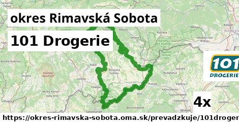 101 Drogerie, okres Rimavská Sobota