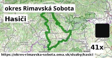 Hasiči, okres Rimavská Sobota