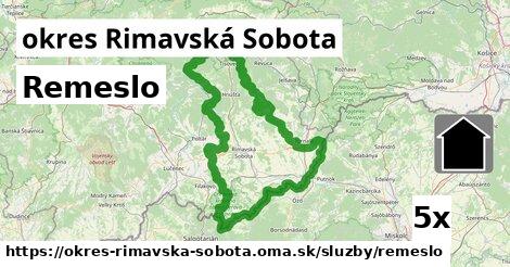 remeslo v okres Rimavská Sobota