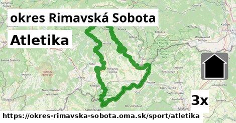 Atletika, okres Rimavská Sobota