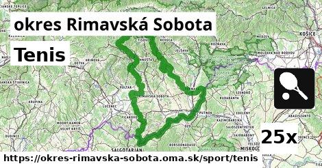 Tenis, okres Rimavská Sobota