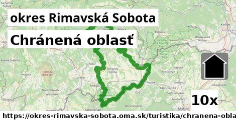 Chránená oblasť, okres Rimavská Sobota