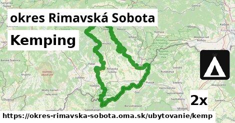 Kemping, okres Rimavská Sobota