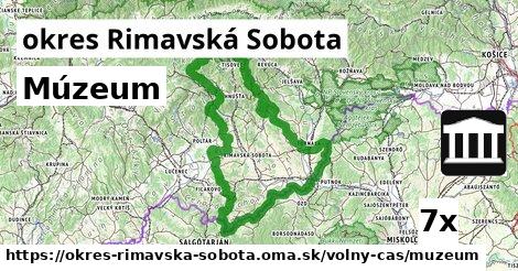 Múzeum, okres Rimavská Sobota