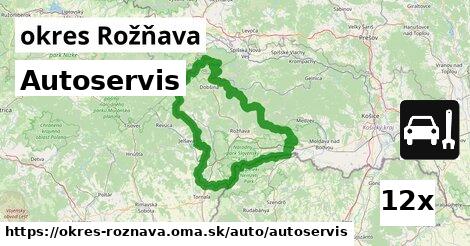 Autoservis, okres Rožňava