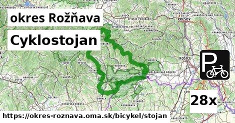 Cyklostojan, okres Rožňava