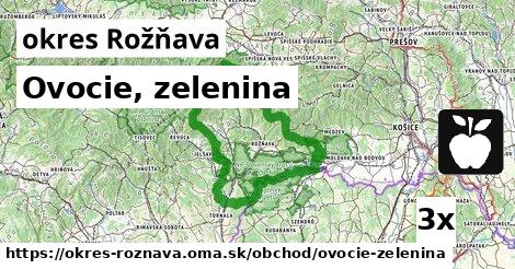 ovocie, zelenina v okres Rožňava