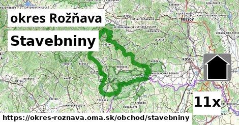 Stavebniny, okres Rožňava