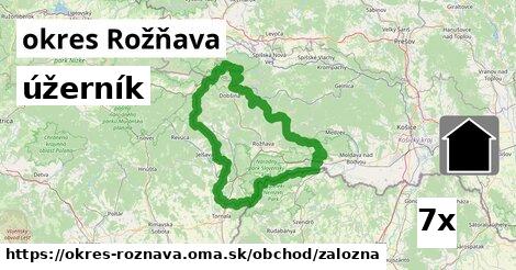 úžerník, okres Rožňava