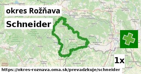 Schneider, okres Rožňava