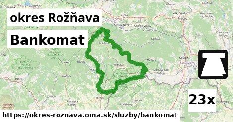 Bankomat, okres Rožňava