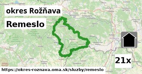 Remeslo, okres Rožňava