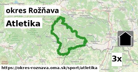 Atletika, okres Rožňava