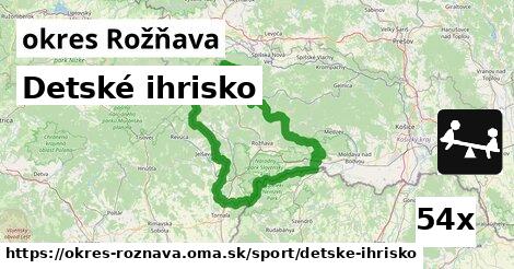 Detské ihrisko, okres Rožňava